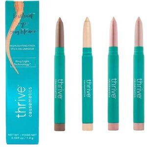 4pack/Mix 4 color/Thrive Causemetics Brilliant Highlighting Stick Eye Brightener
